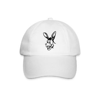 esel_t1 - Casquette classique - blanc/blanc - Devant