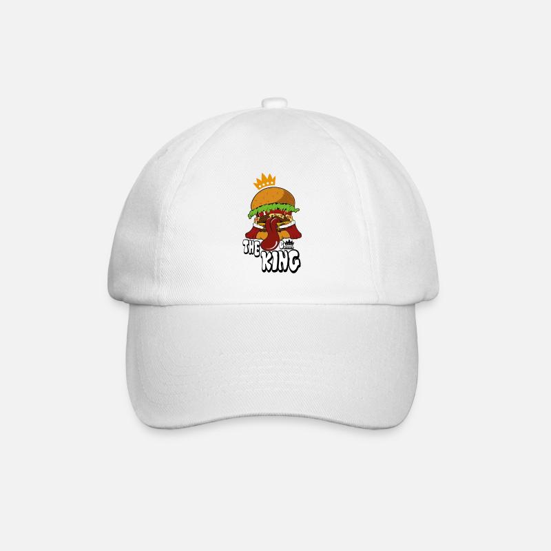 burger - Casquette classique - blanc/blanc