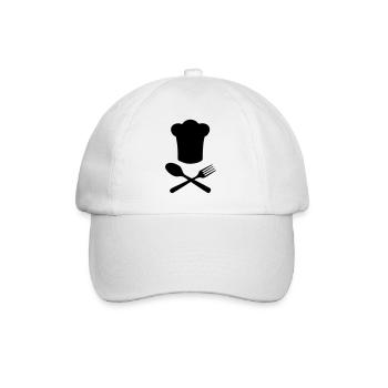 koch - Baseballkappe - Weiß/Weiß - Vorne