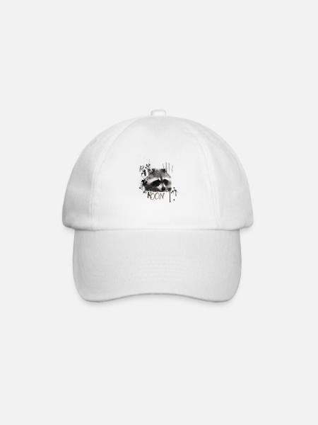racoon - Casquette classique - blanc/blanc