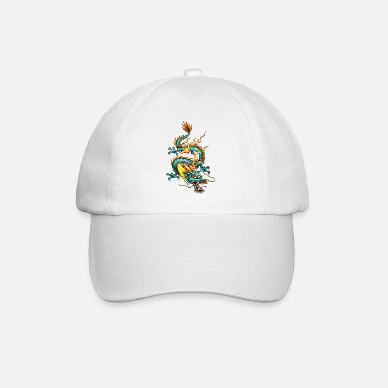 Dragon - Baseballkappe - Weiß/Weiß