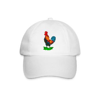 coq - Casquette classique - blanc/blanc - Devant