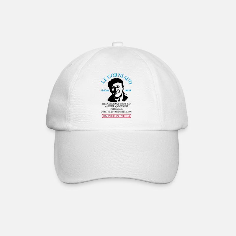 le corniaud cinéculte 1965 bourvil - Casquette classique - blanc/blanc