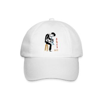 Chet Baker trompette - Casquette classique - blanc/blanc - Devant
