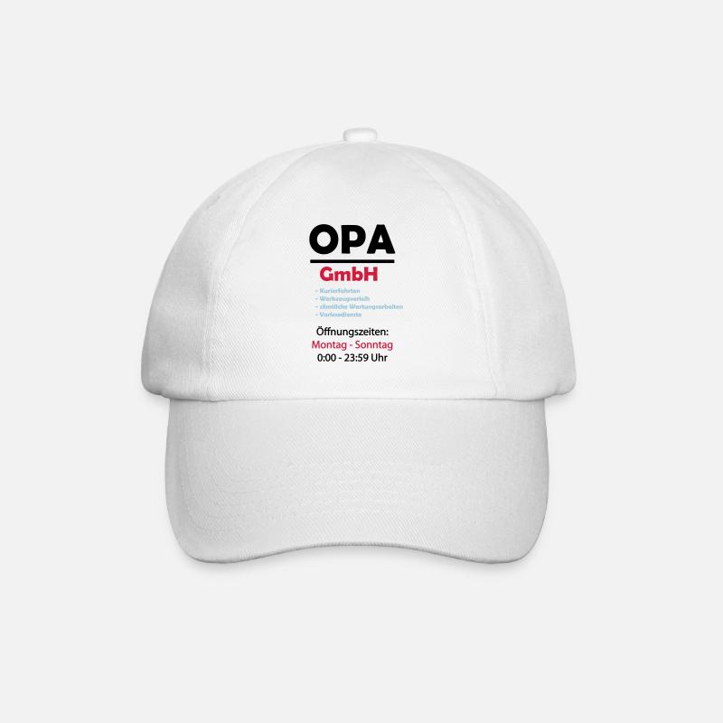 opa gmbh 02 - Baseballkappe - Weiß/Weiß