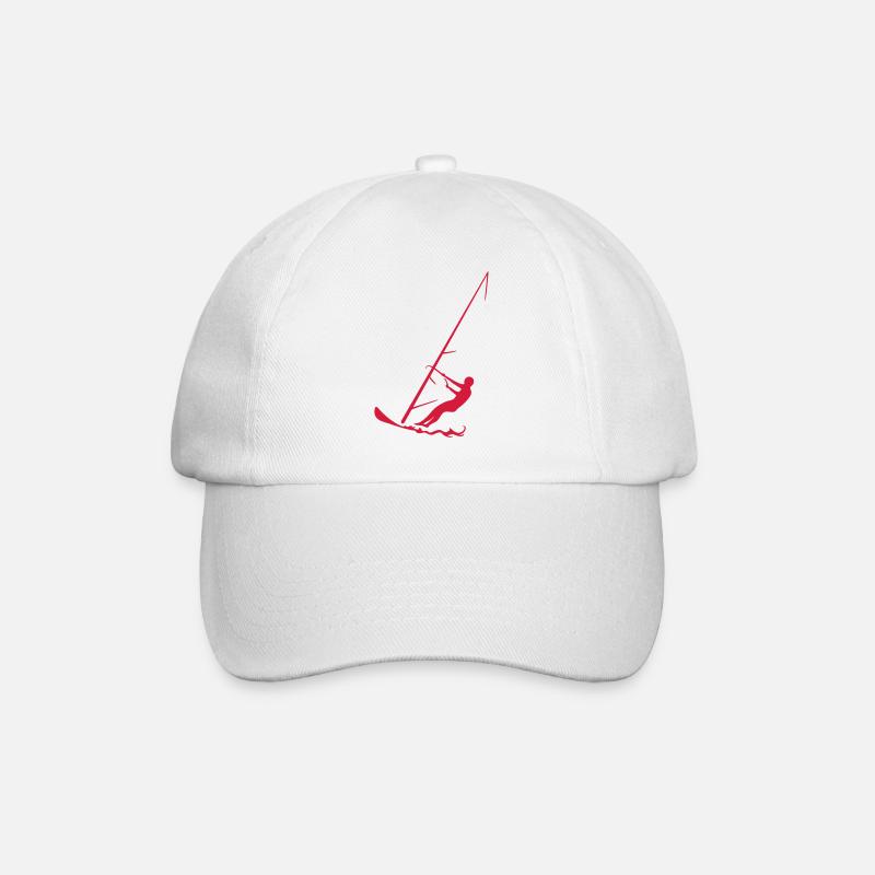 planche à voile - Casquette classique - blanc/blanc