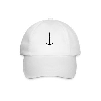 ancre - Casquette classique - blanc/blanc - Devant