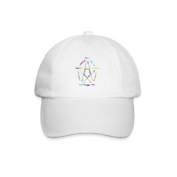 Rock Paper Scissors Lizard Spock - Casquette classique - blanc/blanc - Devant