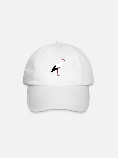 Stands de cigogne - Casquette classique - blanc/blanc
