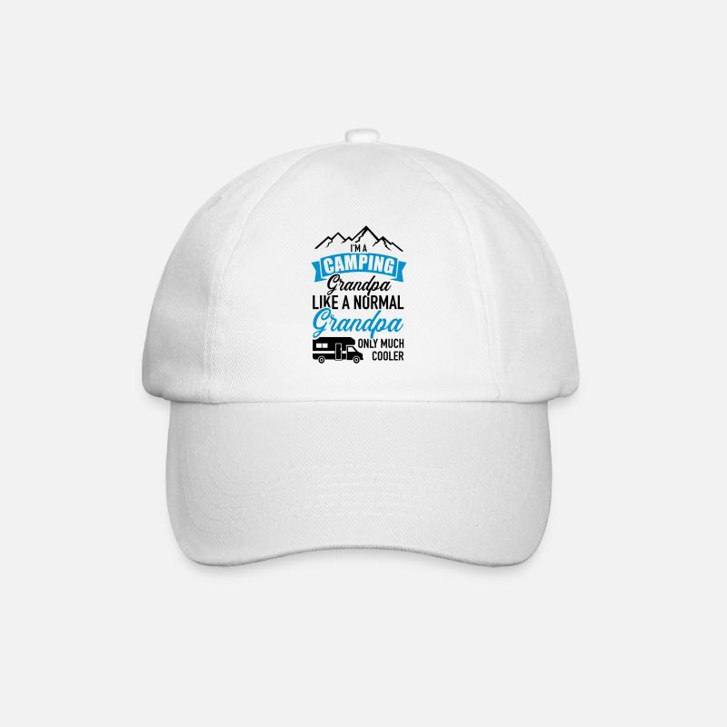 Wohnmobil - Baseballkappe - Weiß/Weiß