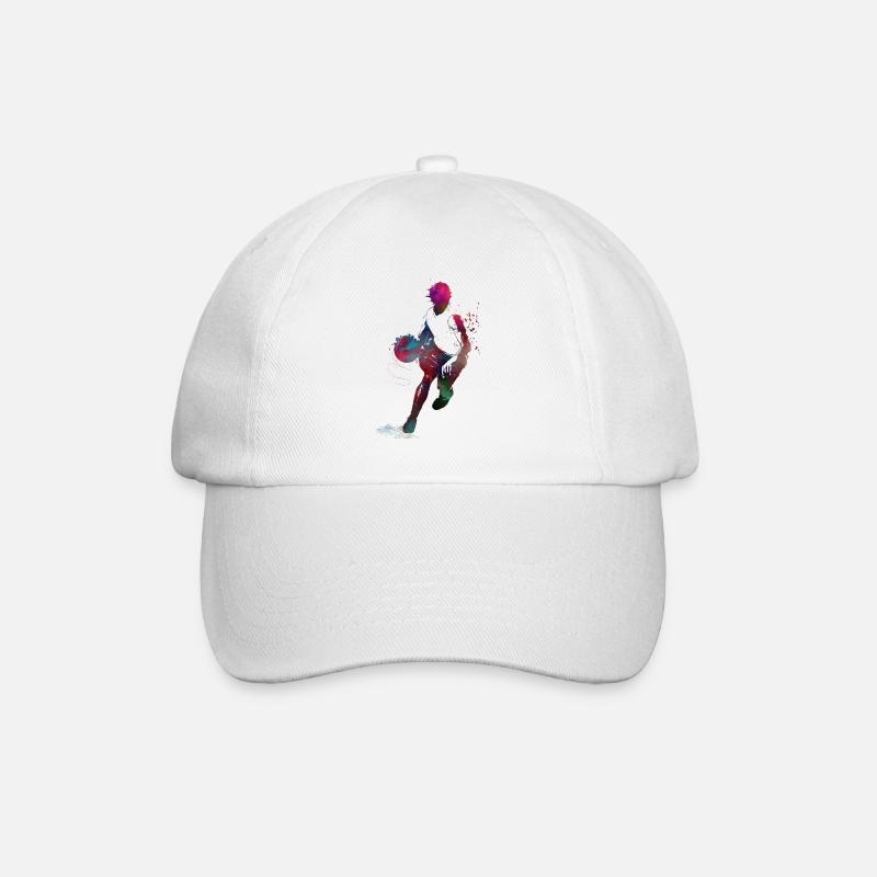 Basketball Sport - Baseballkappe - Weiß/Weiß