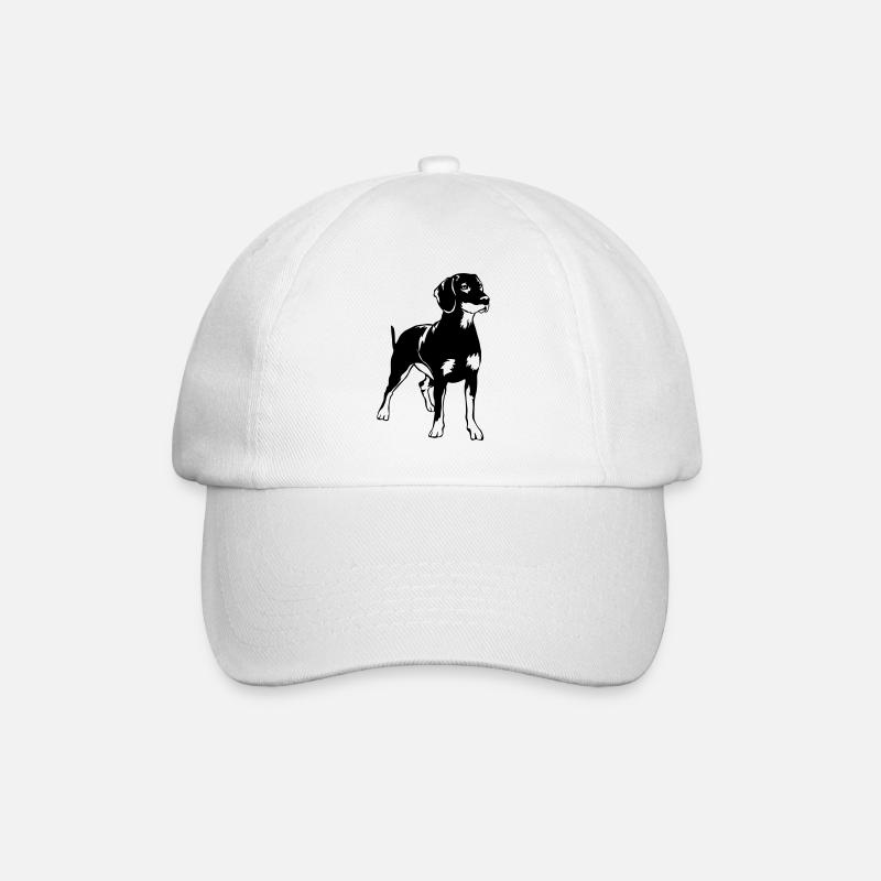 Slovensky Kopov - Baseballkappe - Weiß/Weiß