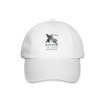 F22 2 - 2102 - Casquette classique - blanc/blanc - Devant