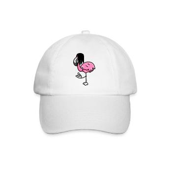 flamingo6 - Heavy Metal - Baseball Cap - white/white - Front