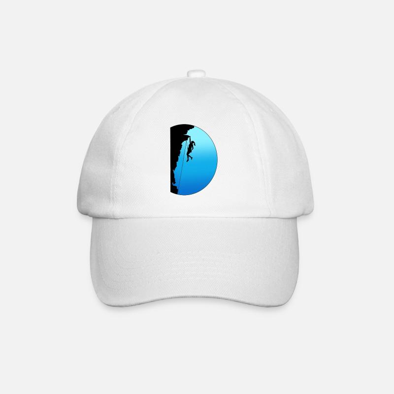 Climb on (She, blue) - Casquette classique - blanc/blanc
