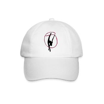 Rhythmic gymnastics - Baseball Cap - white/white - Front