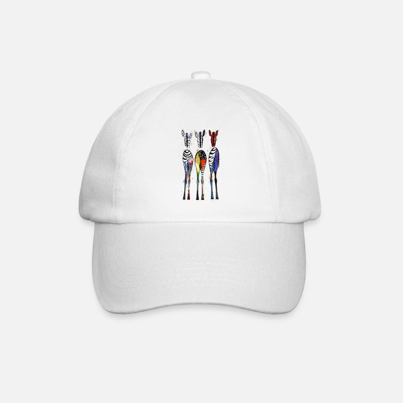 Drôles de zèbres - Casquette classique - blanc/blanc