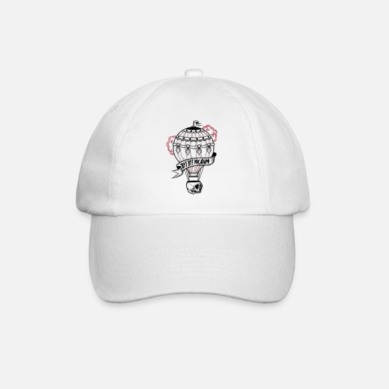 Montgolfière « bye-bye macadam » - Casquette classique - blanc/blanc