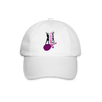 padel padel-tennis padeltennis player padel-queen - Baseball Cap - white/white - Front
