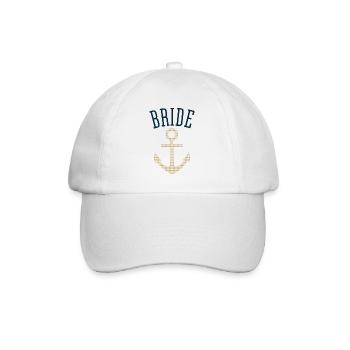 Chemise de mariée | Ancre - Casquette classique - blanc/blanc - Devant