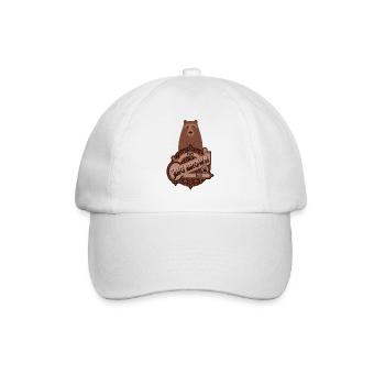 Grizzli - Casquette classique - blanc/blanc - Devant