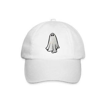Geist - Baseballkappe - Weiß/Weiß - Vorne