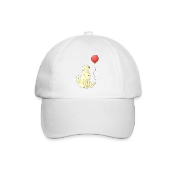 Golden Retriever - Baseball Cap - white/white - Front