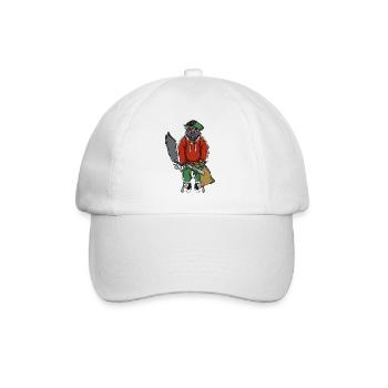 Léonard, Loup - Casquette classique - blanc/blanc - Devant