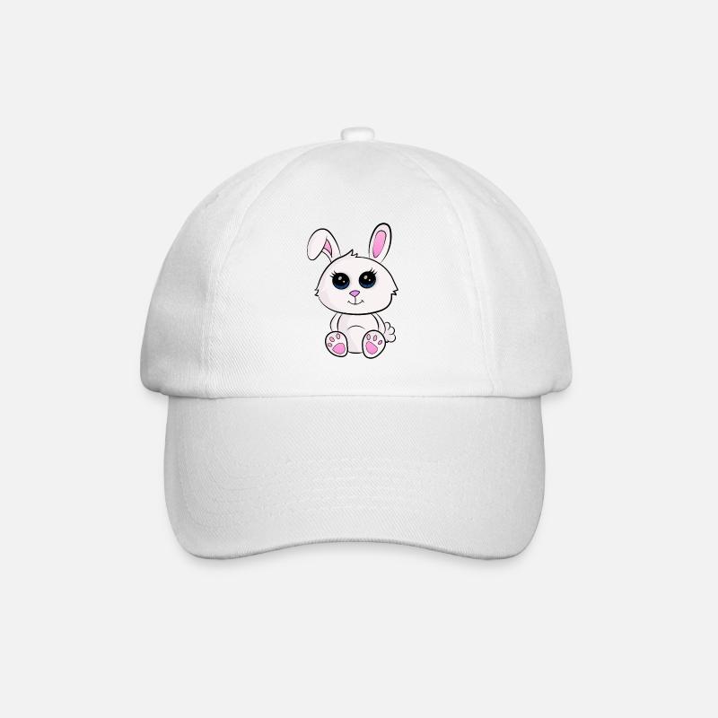 Bébé lapin - Casquette classique - blanc/blanc