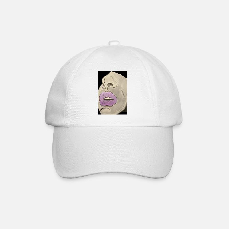 PurpleBlind - Baseballkappe - Weiß/Weiß