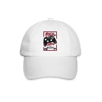 Mode Gamer activé - Jeux video - Casquette classique - blanc/blanc - Devant