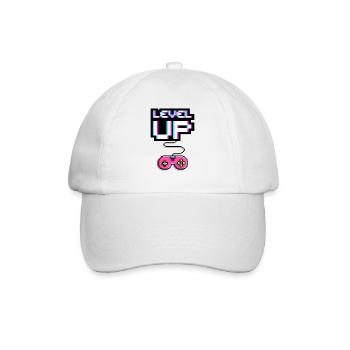 Monter de niveau - Casquette classique - blanc/blanc - Devant