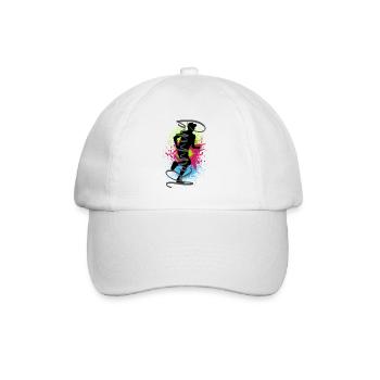 Course à pied Sport Jogger Runner Course à pied Jogging - Casquette classique - blanc/blanc - Devant