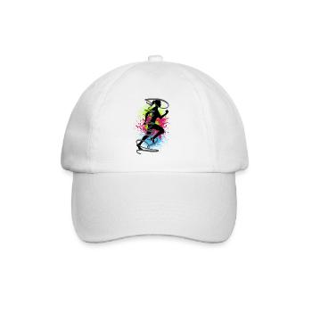 Running Sports Woman Jogger Runner Running Running - Baseball Cap - white/white - Front