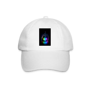 Gouttes néon 5 - Casquette classique - blanc/blanc - Devant