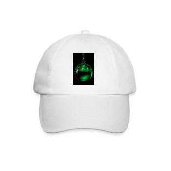 Gouttes vertes 5 - Casquette classique - blanc/blanc - Devant
