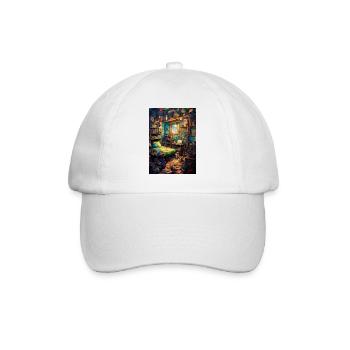 Vintage children's room - Baseball Cap - white/white - Front