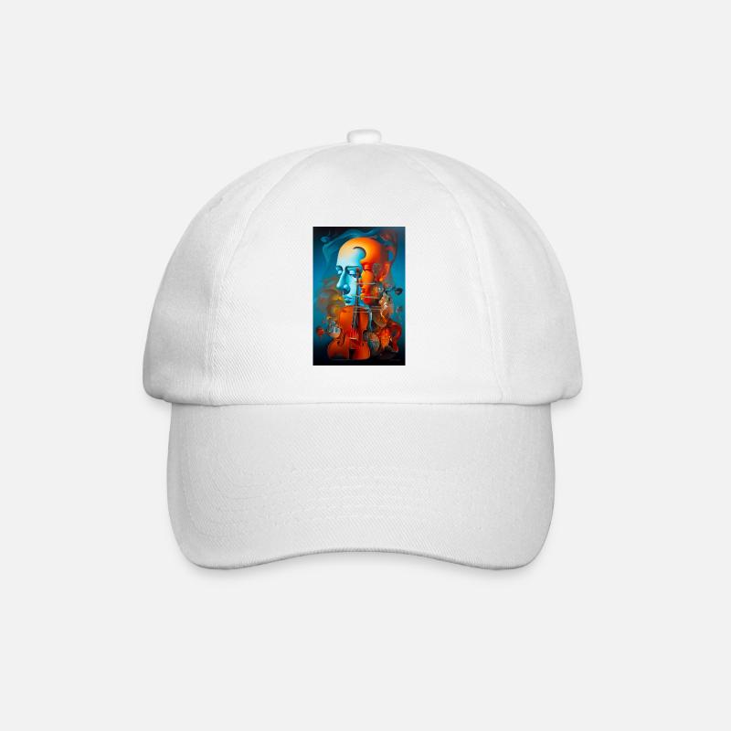 Composer - Baseball Cap - white/white