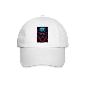 dads against daughters dating tshirts fun badgers - Baseball Cap - white/white - Front