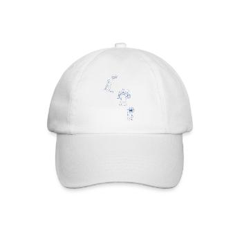 Le peintre - Casquette classique - blanc/blanc - Devant