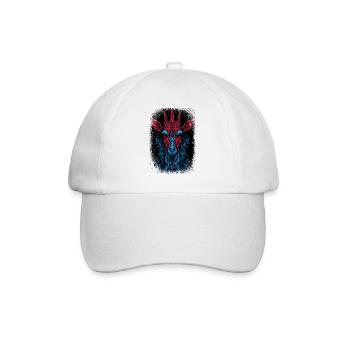 dictons drôles grands animaux crèche enfants fille - Casquette classique - blanc/blanc - Devant