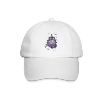 Japon Chine Temple asiatique Samouraï cadeau - Casquette classique - blanc/blanc - Devant