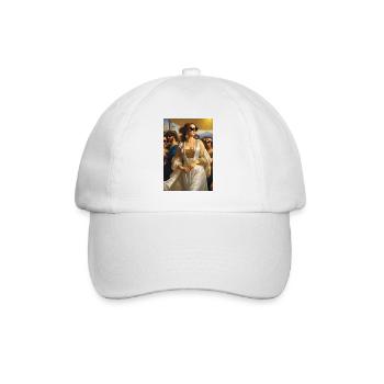 Lunettes de soleil fille - Casquette classique - blanc/blanc - Devant