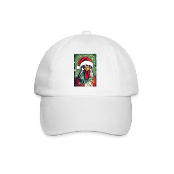 Noël moche IV - Casquette classique - blanc/blanc - Devant