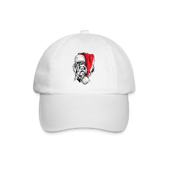 Père Noël allemand Chiens de Noël Wilsigns - Casquette classique - blanc/blanc - Devant
