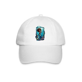 Idée cadeau sirène Waterman - Casquette classique - blanc/blanc - Devant