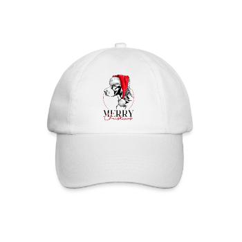 Père Noël irlandais Setter joyeux Noël chiens Wilsigns - Casquette classique - blanc/blanc - Devant