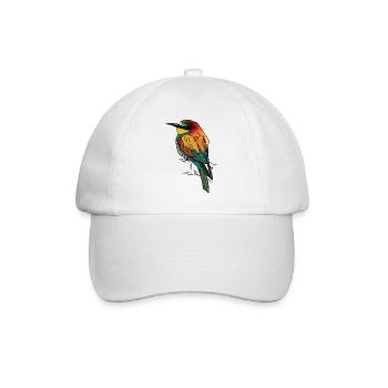 Bee-eater - Baseball Cap - white/white - Front