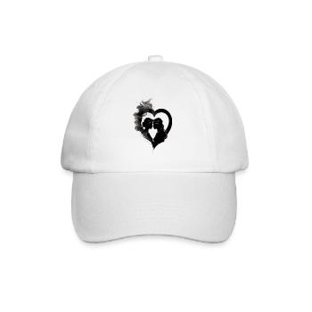 VALENTINSTAG-COPLE, 2 VERLIEBTE FRAUEN 2024, LESBEN - Baseballkappe - Weiß/Weiß - Vorne