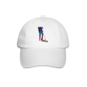 Golfspieler Sport #golf #sport - Baseballkappe - Weiß/Weiß - Vorne